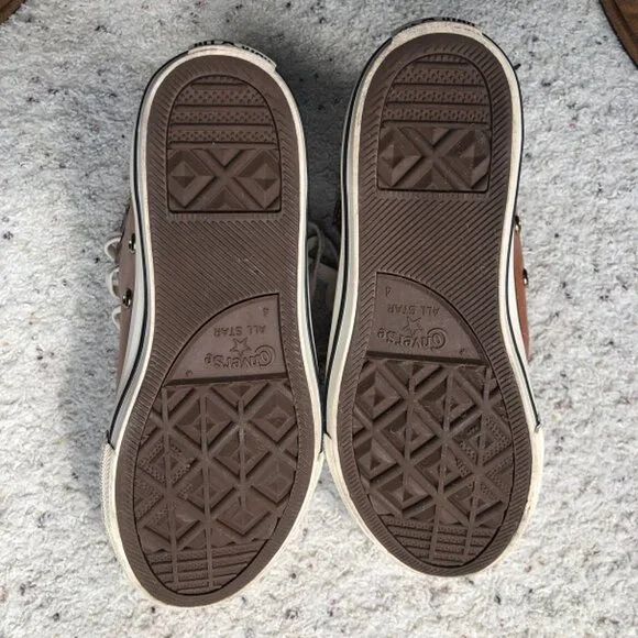 Converse All Star Leather and Shearling Big Kids boot - Picture 4 of 7